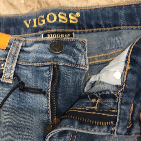 NWT Vigoss The Thompson Bermuda Shorts Sz 12 - Picture 2 of 8